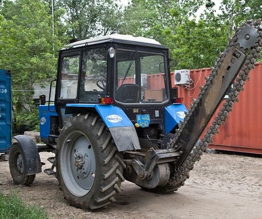 Траншеекопатель в аренду в Обнинске и  Калужской области